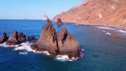 Spectacular coastline