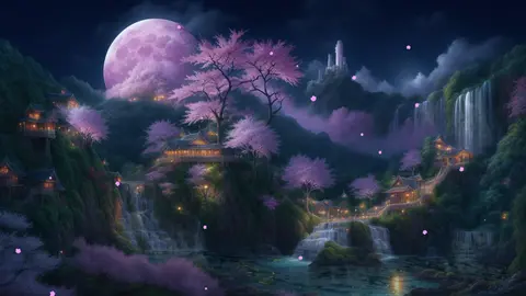 Cherry Blossom Temple