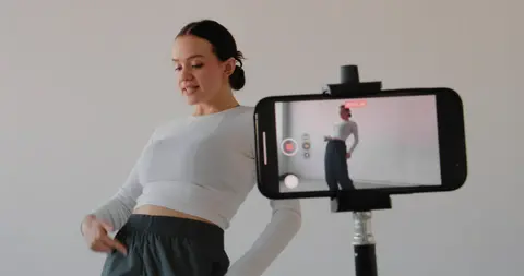 Making a TikTok