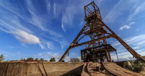 Abandoned Mine Pithead