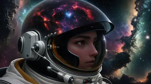 Astronaut in Space and Time