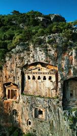Lycian Rock Tombs Turkiye