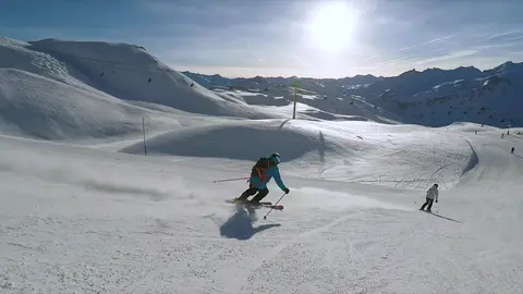 Skiing