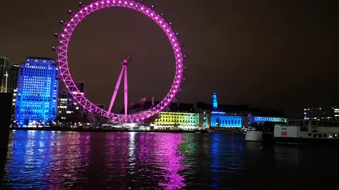 The London Eye At Night