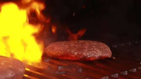Grilling Burgers