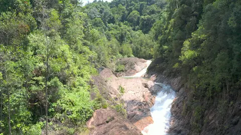 Waterfalls on the forest