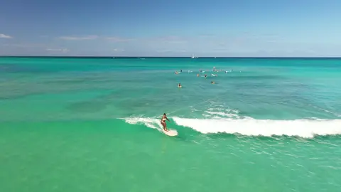 Surfing Green Waves