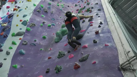 On the Climbing Wall