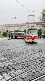 Video jigsaw puzzle titled Czech Street Tram