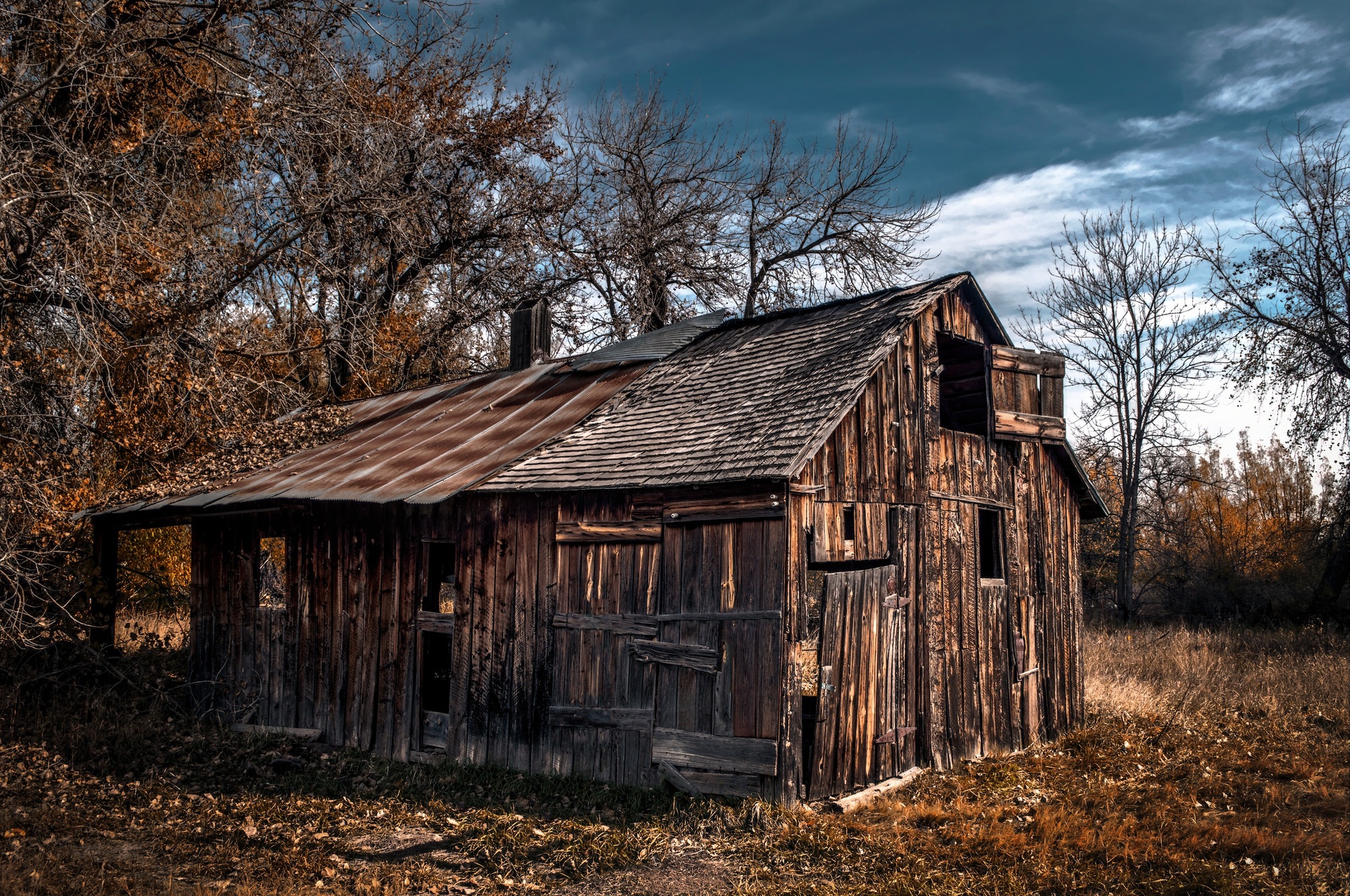 Image jigsaw puzzle titled Abandoned Barn