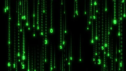 Video jigsaw puzzle titled Digital Rain