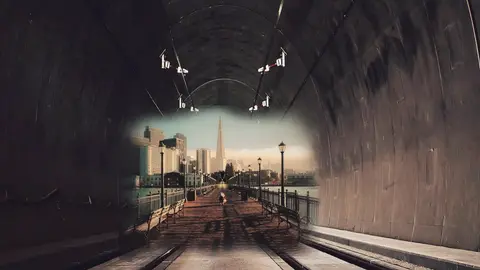Crazy Infinite Zoom Bridge