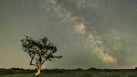 Milkyway over Dartmoor 2