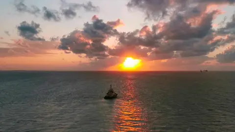 Sunset at Sea