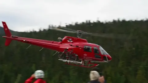 Heli Mountain Biking