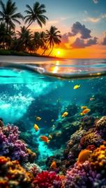 Colorful Tropical Reef