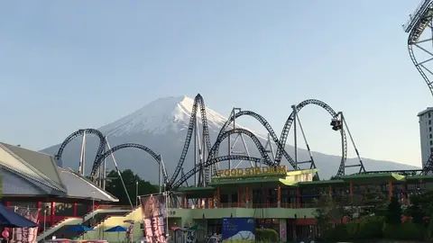 Rollercoaster in Fuji Japan