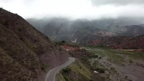 Rocky road in Salta, Argentina