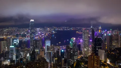 Hong Kong Drone View