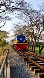 Video jigsaw puzzle titled Passing Train